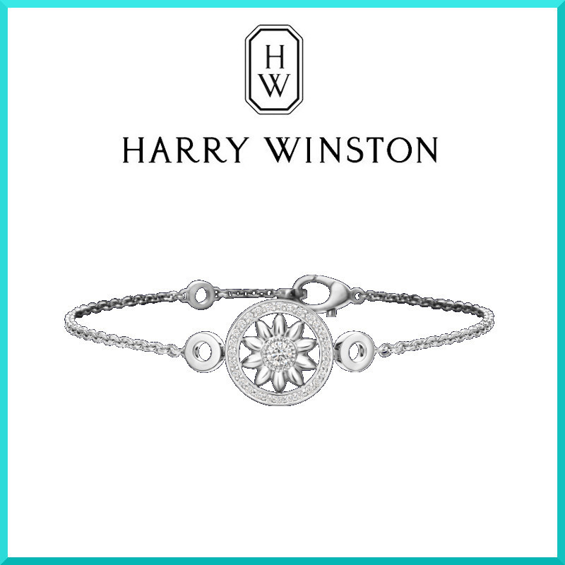 HARRY WINSTON プラチナ & ダイヤモンド ブレスレット