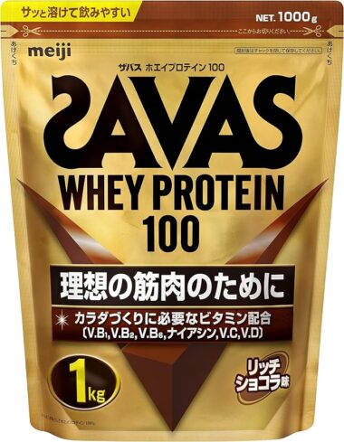 ザバス(SAVAS) ホエイプロテイン100 リッチショコラ味 1000g