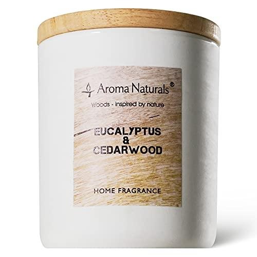 アロマナチュラルズ Aroma Naturals ユーカリ＆シダーウッド アロマキャンドル