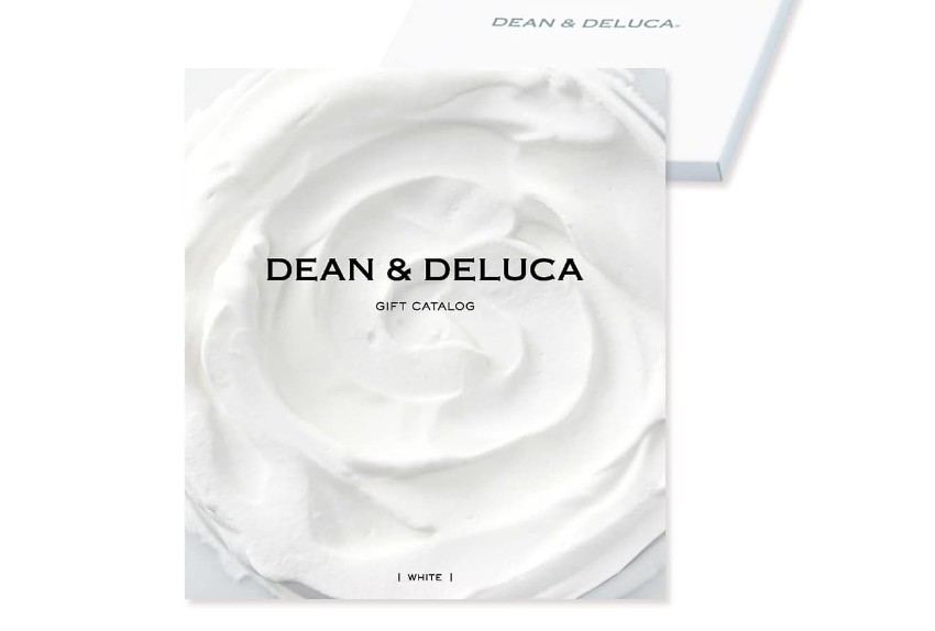 DEAN＆DELUCA ギフトカタログ ホワイトコース (リボン包装済み/ノキアブラウン)|内祝い 結婚祝い 出産祝い 御祝 贈り物 プレゼント