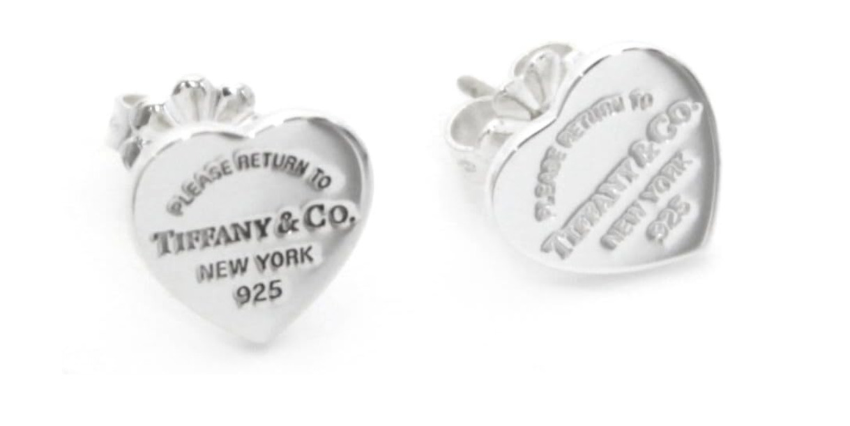 [Tiffany] TIFFANY Sterling Silver RTT Return to Heart Earrings Mini 23900564 [Parallel Import]