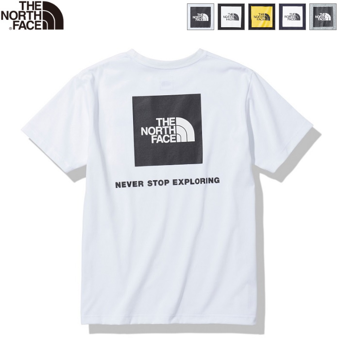 ノースフェイス THE NORTH FACE ショートスリーブバックスクエアーロゴTシャツ NT32350